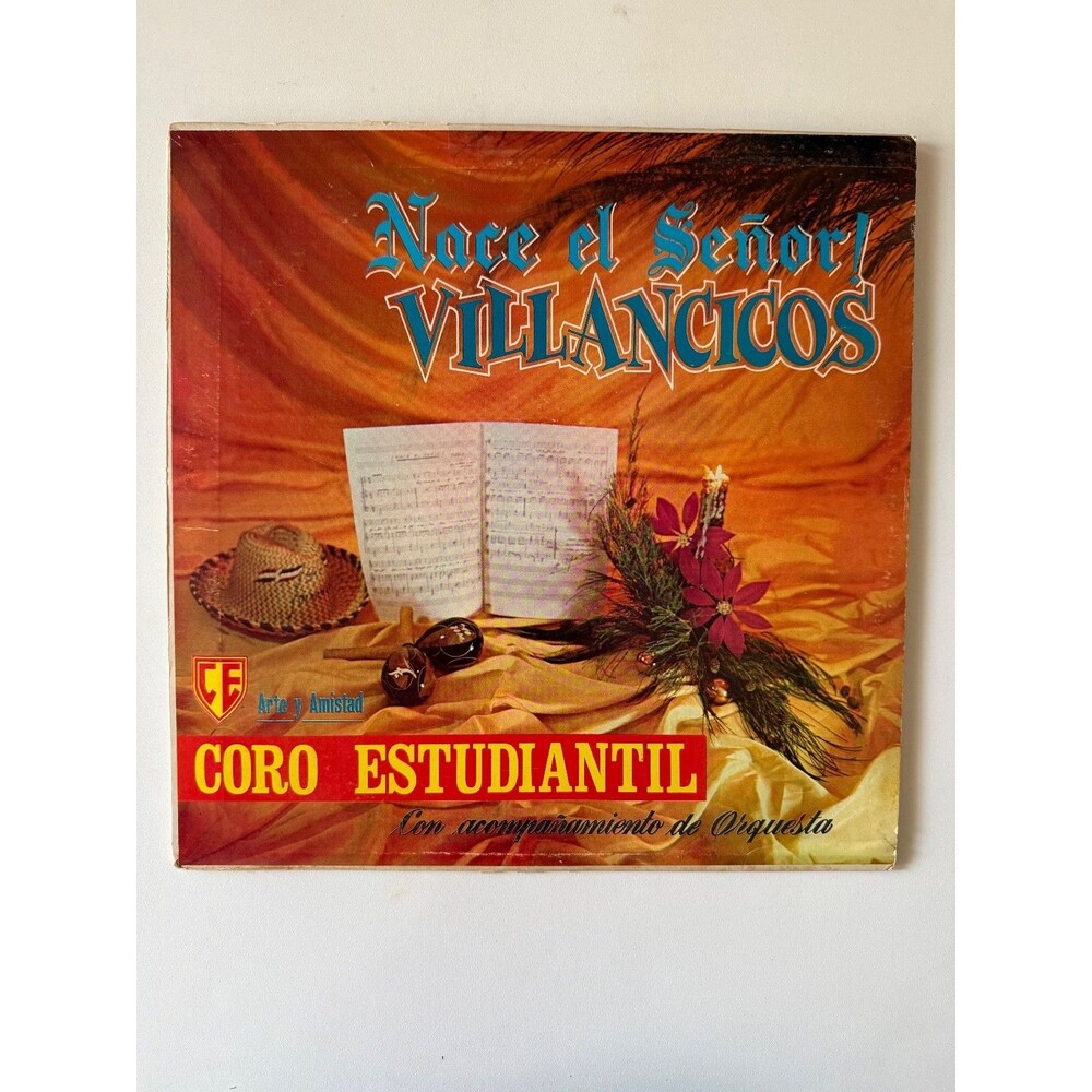 Nace El Senor Villancicos LP Coro Estudiantil 1005 Import Dominican Republic